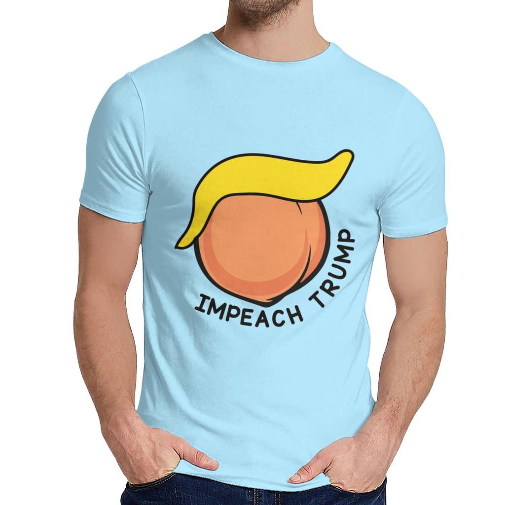 Funny Impeach Donald Trump Peach T Shirt Quality Print 100 Cotton T Shirt