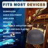 30mm Speaker Chassis Shockproof Adhesive Silicone Feet Vibration Dampening Pad For HiFi Systems Easy Mount Design