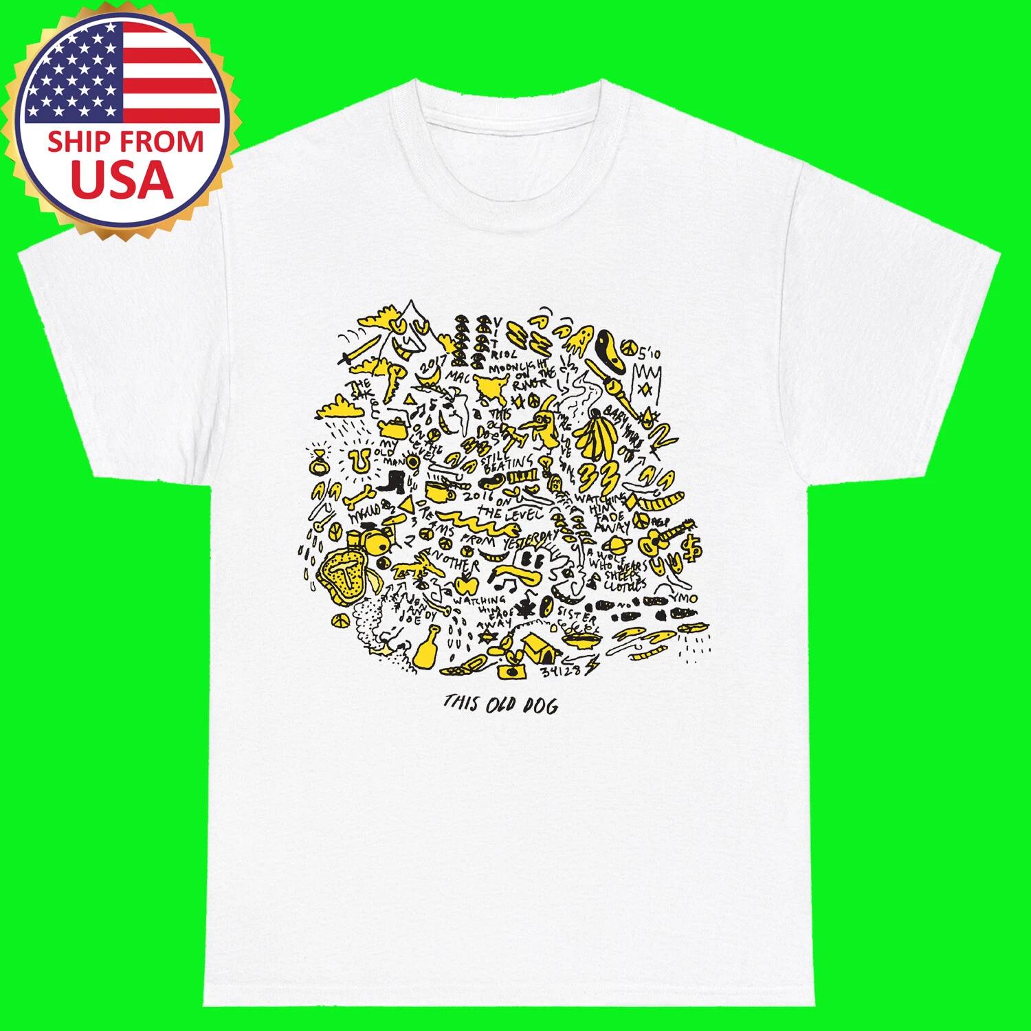 Mac Demarco This Old Dog White T-Shirt Tee Top Unisex 2XL