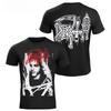 Death Metal Band Rock Thrash Brutal Metal Vintage Character Graphic Dark Shortsleeved Tshirt