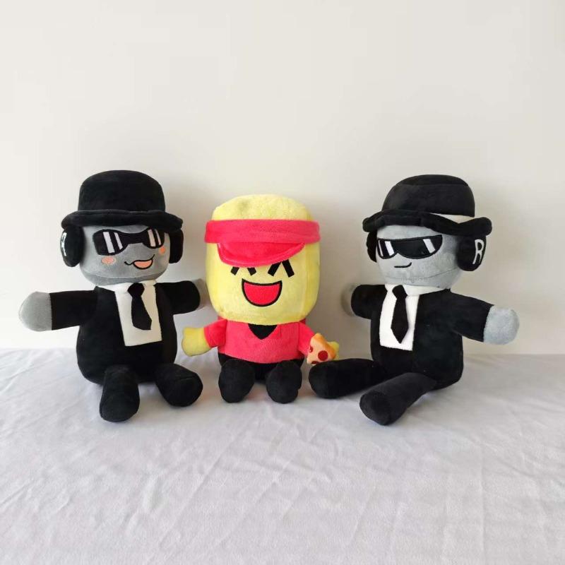 Team Coolkid Plush Toy Cute Game Character Stuffed Doll Multiple Styles Soft Plushie Home Decor Kids Gift