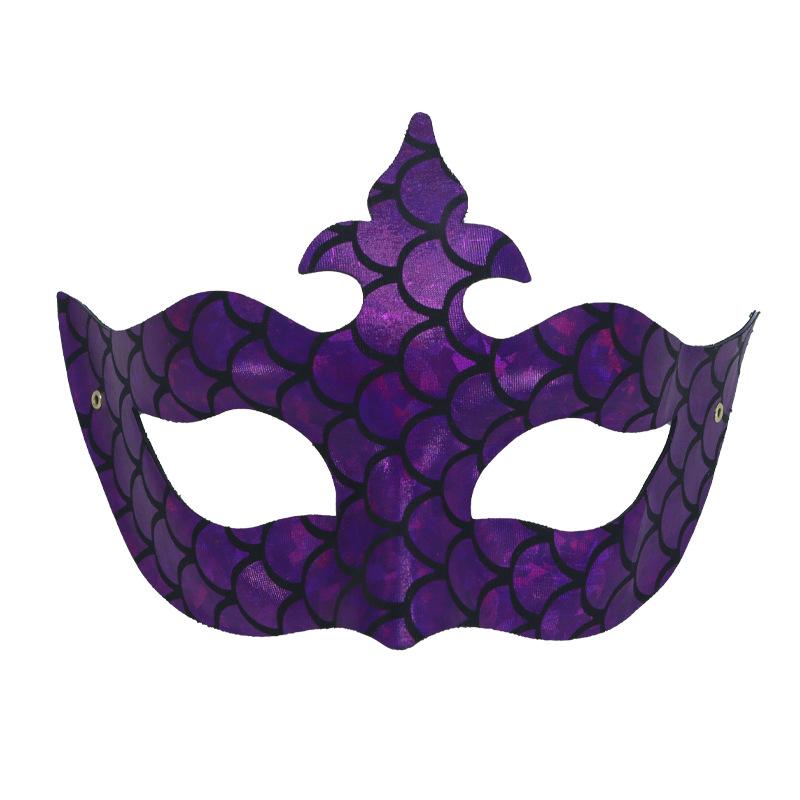 Party Mask Intricate Prom Costume Mask Mermaid Mask Versatile For Performance Cosplay Masquerade Balls