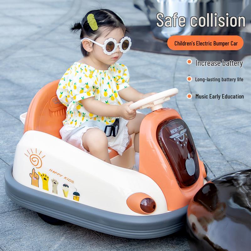 Remote Control Electric Bumper Car for Kids: Drift and Battery-Powered, Four-Wheel Toy Car for Children.