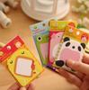 Cute Animal Series Memo Pad Sticky Notes Bookmark Point It Sticker Paper office School Supplies Writing Pads Notebooks