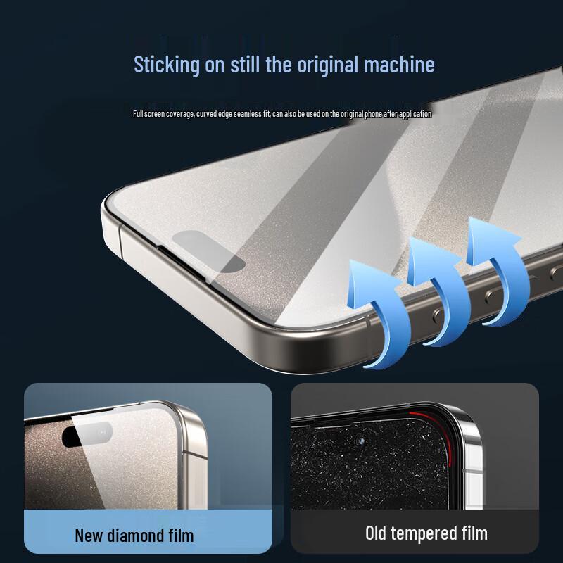 ESCASE iPhone 15 Series Tempered Glass Screen Protector