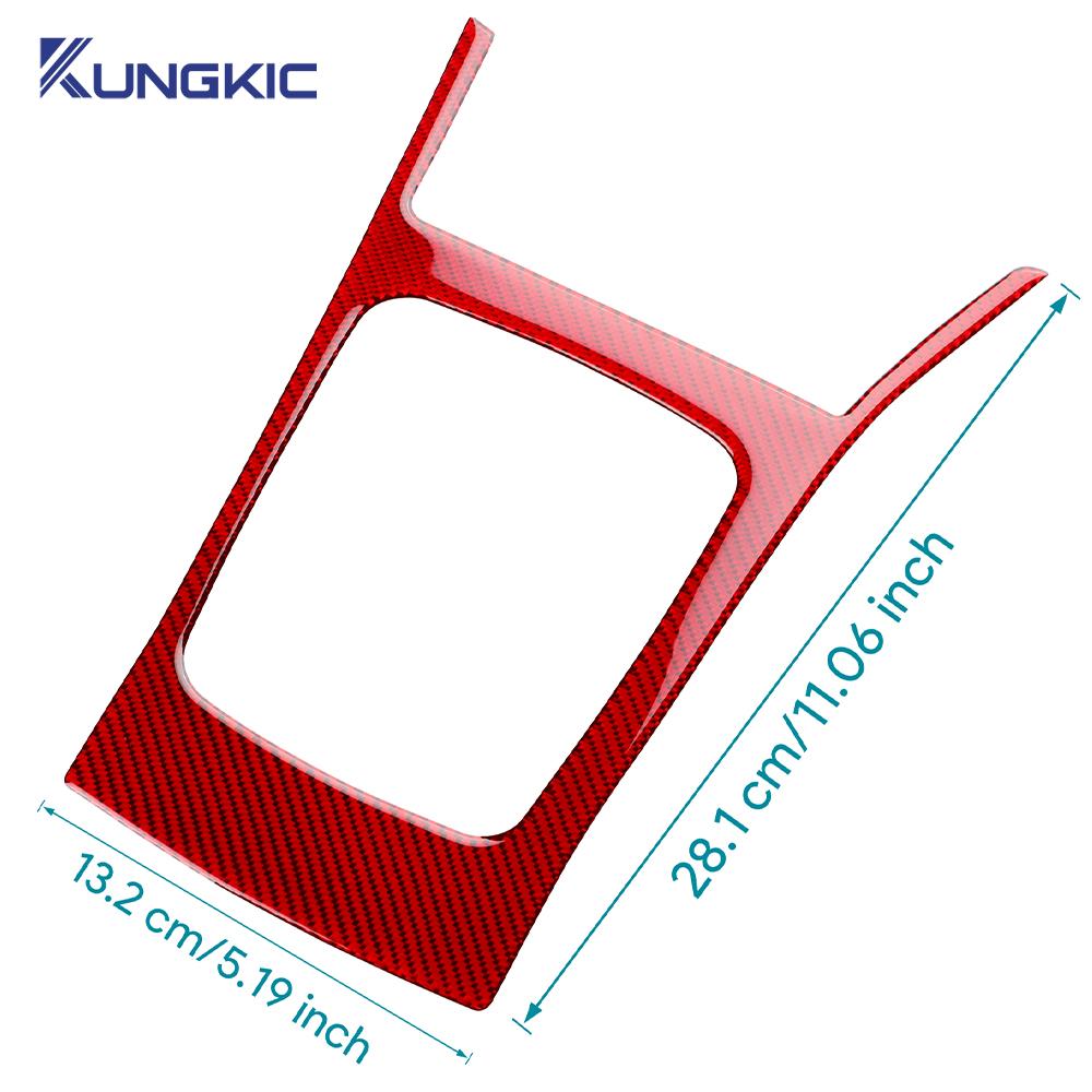 Real Soft Carbon Fiber Sticker For Vauxhall Opel Astra H MK5 2004-2006 2007 2008 2009 2010 Manual Car Transmission Handbrake