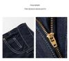 Women's Anti-Fade High-Waisted Slim-Fit Wide-Leg Cropped Jeans for Petite Figures - 2026 Spring Stretch Denim
