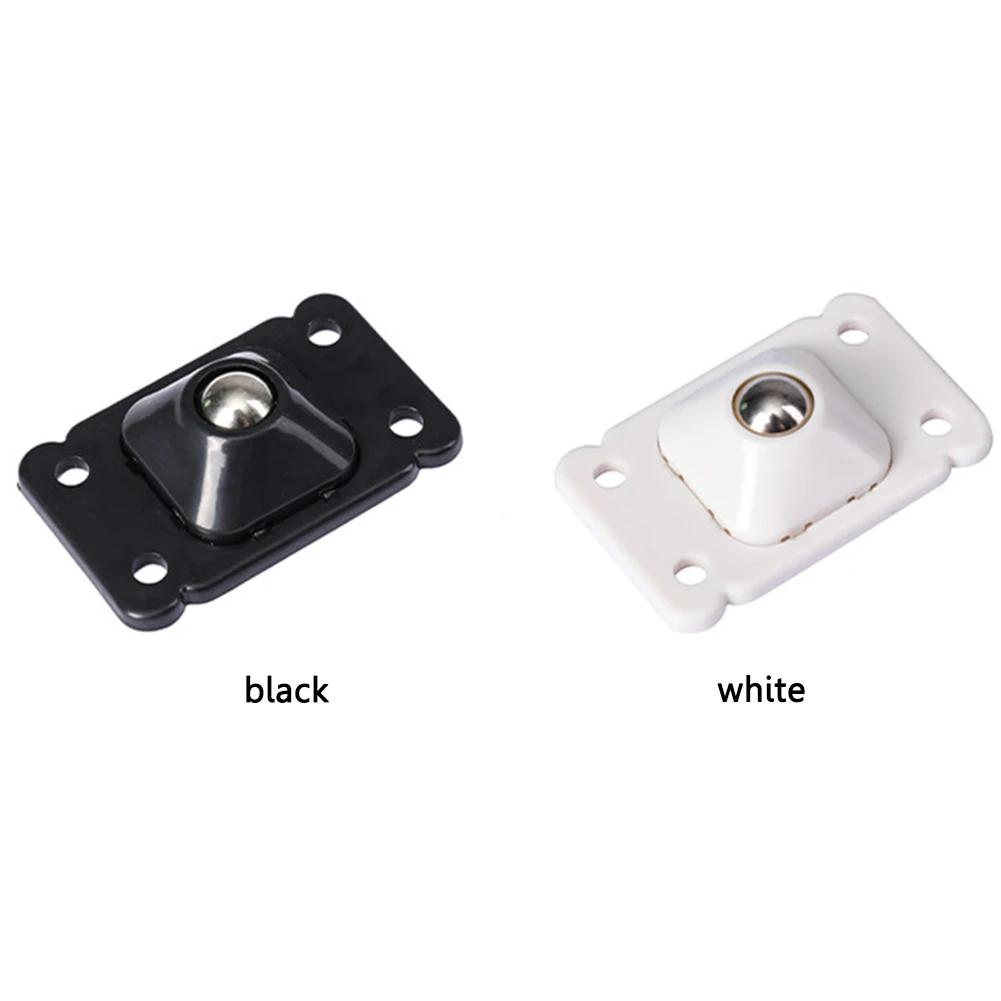 4-20Pcs Universal Wheel 360° Rotation Furniture Casters Wheels Duty Stainless Steel Strong Self Adhesive Casters Wheels