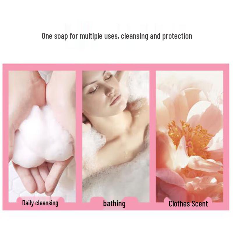 Aekyung KCS Rose Cherry Blossom Scented Soap Set