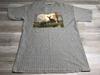 Vintage Deer Wildlife Shirt Mens 2XL Gray Nature Buck Graphic Tee USA Made 90s