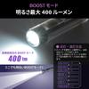 OHM Electric USB Rechargeable LED Mini Flashlight with Dimmable and UV Black Red Red ANSI Skeleton and Key Ring Included Multi-Light Color-Adjustable
