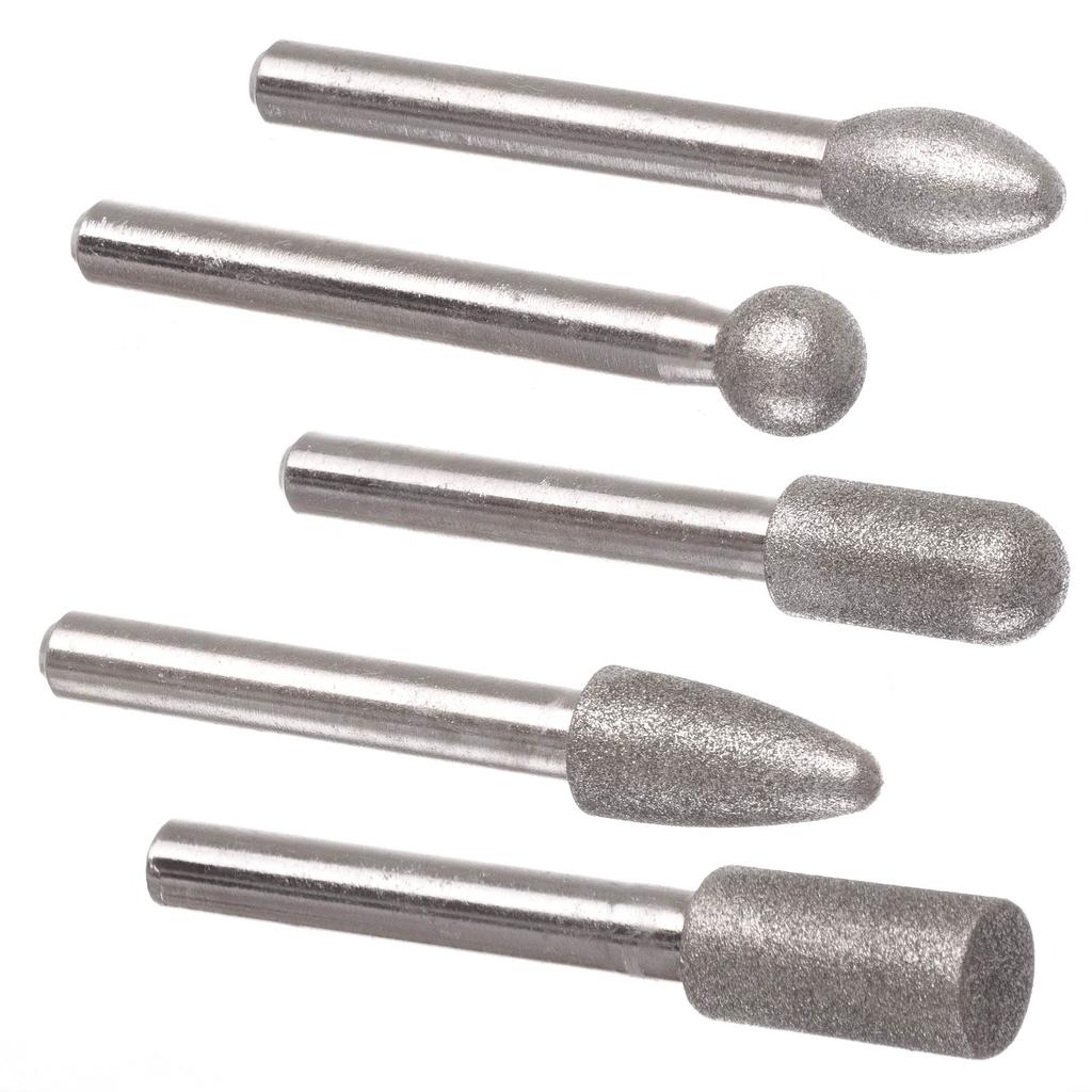 Szlifierka Pneumatyczna Prosta Trzpieniowa 6+3Mm Zestaw Kamieni Frezów