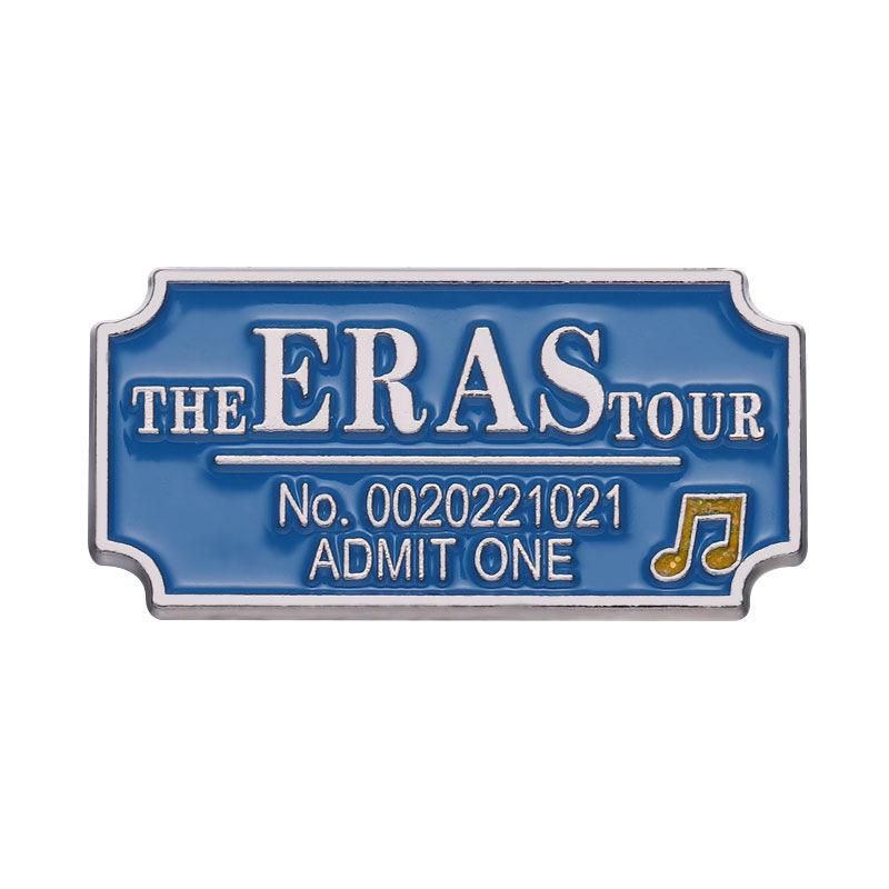 Creative Alphabet Series: Fun Cartoon Style Enamel Metal Badges