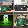 Radio Solarne Przenośne Z Korbką Latarka Powerbank 20000Mah Akumulator