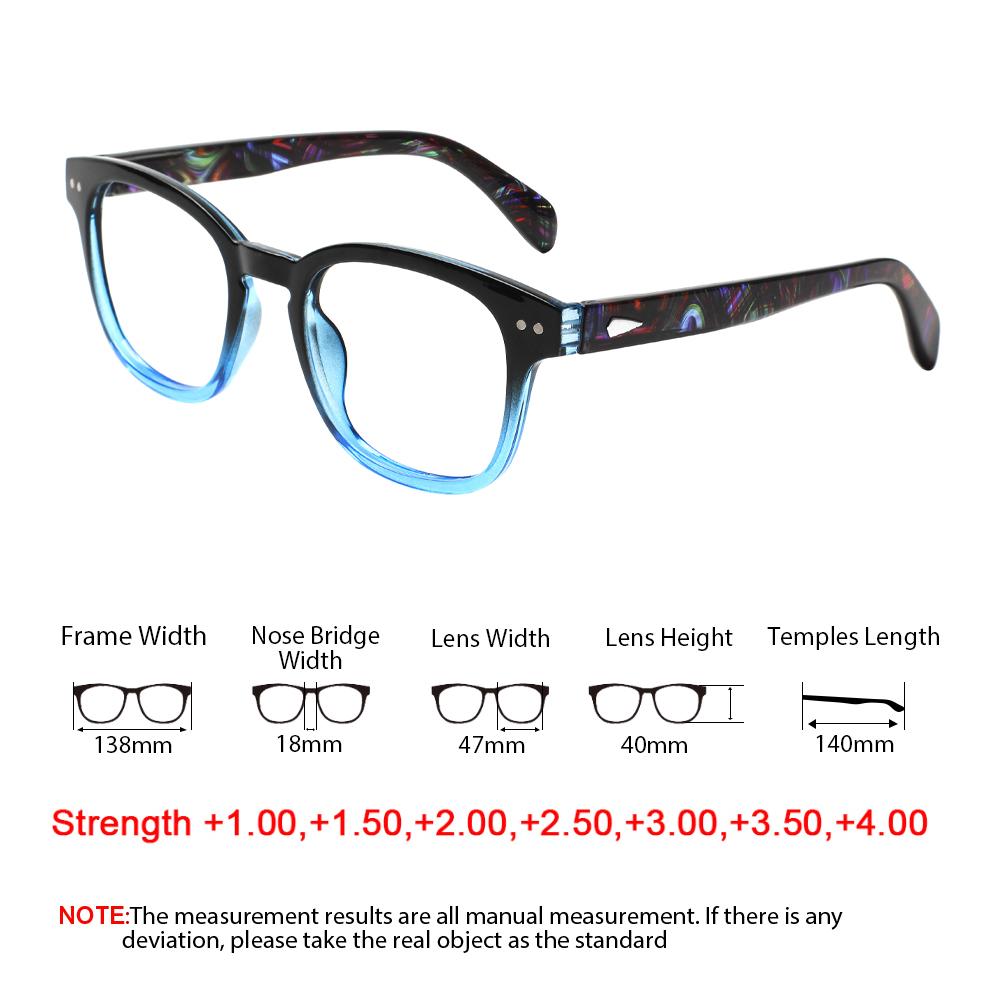 TUREZING Presbyopia Eyeglasses Diopter Glasses Blu-e Light Blocking Ultra-clear Presbyopic Eyeglasses for Ladies and Ge+ntle+men Diopter+20+30