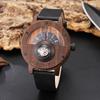 Bussola Multifunzione Orologio in Legno Orologio Sportivo da Esterno da Uomo/Donna Orologio per Studenti
