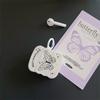Sticky butterfly for AirPods Pro apple bluetooth wireless 1 2 3 generation earphone cover cute protective case female