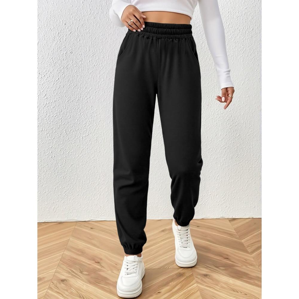 Best Seller Women's High Waist Jogger Pants Loose Fit Sweatpants Casual Trousers