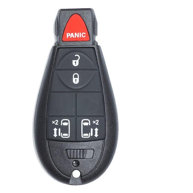 KEYECU Keyless go Remote Fobik for Dodge Caravan Chrysler Town & Country Jeep for Jeep Cherokee Fob 433MHz - M3N5WY783X IYZ-C01C