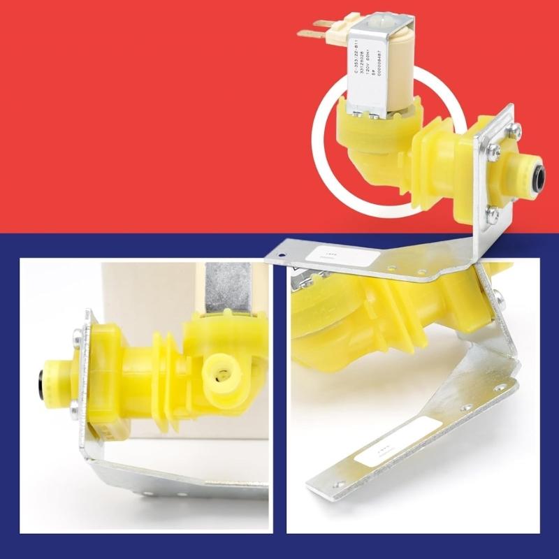 High Flow Ice Machine Water Inlet Valves Replacement 00009120 Water Inlet Valves Assembly 5W 120V 60Hz For Ice Machine