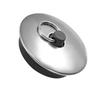 Round Rubber Sink Plug Sink Water Stopper Washroom With Ring 1pcs