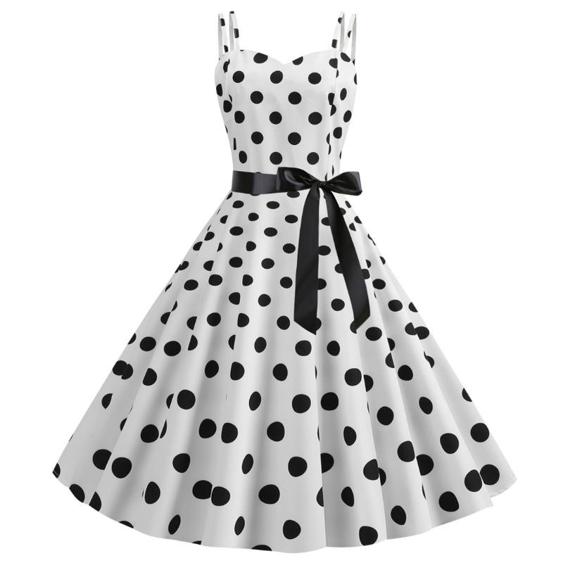 QICED Fashion Summer Spring Sleeveless Casual Dresses