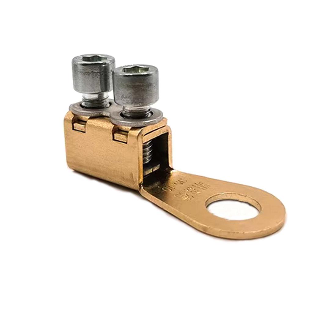 Car Battery Clamp Terminal Pure Copper Wiring Copper Nose Cable Line Pressure-Free Wire Connector Battery Quick Wiring