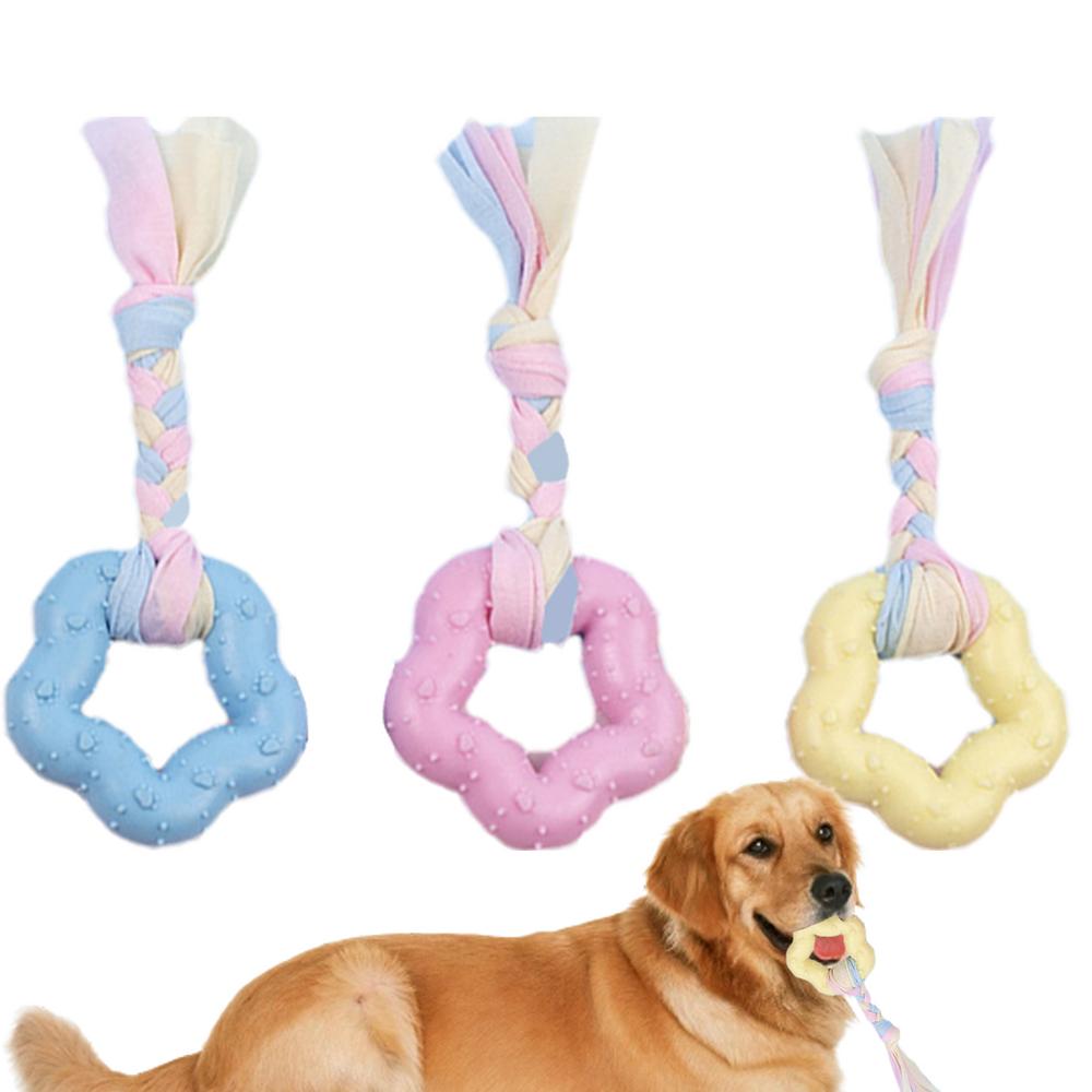 Puppy Chew Toy 3pcs Dog Chew Toys For Teething Interactive Puppy Teether Dog Teeth Cleaning Toy For Training And Cleaning Teeth