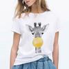 T-Shirts For Women 2025 Funny Harajuku T-Shirt Graphic Tshirt Cartoon Top Female Summer Short Sleeve Femme