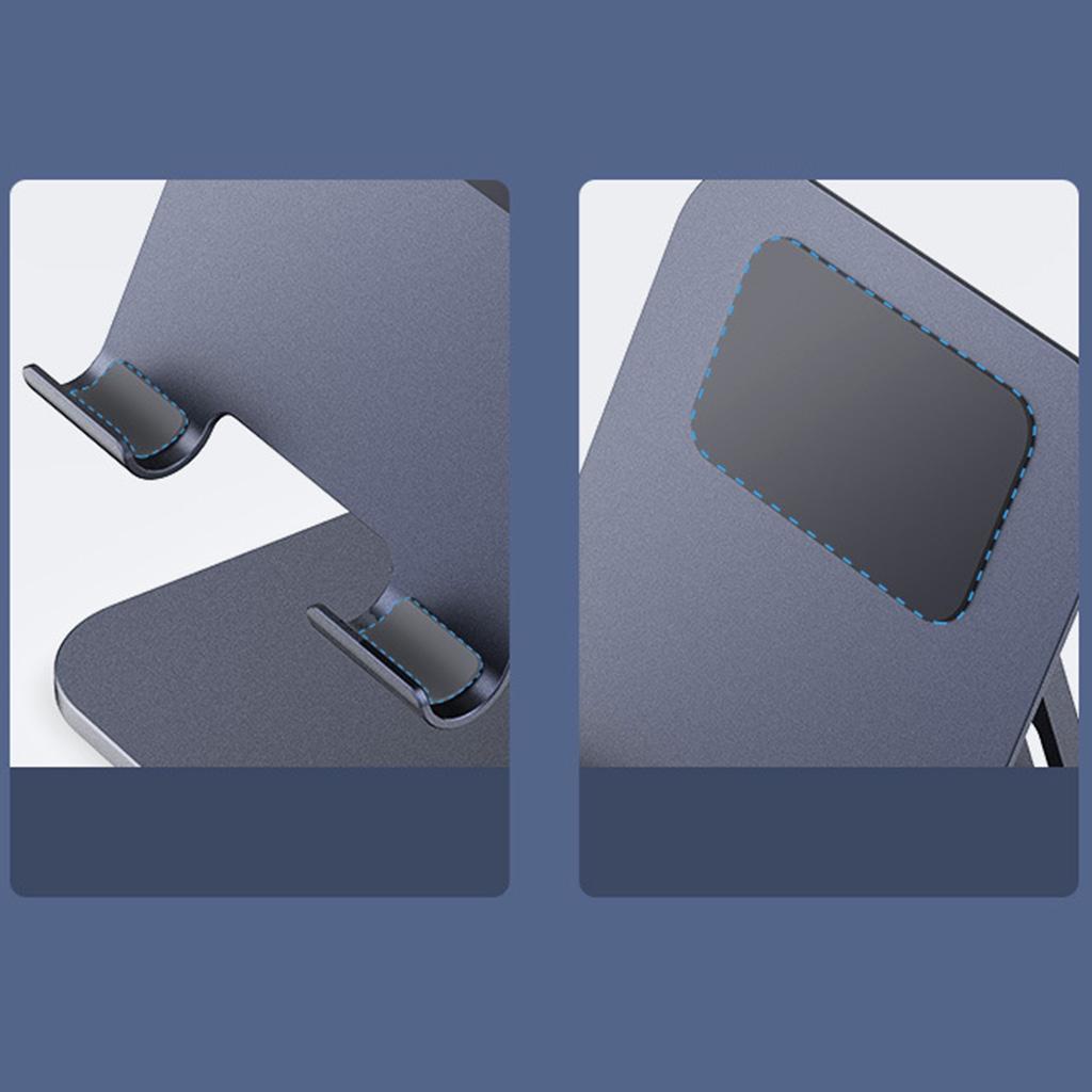Practical Tablet Stand Pad Air Mini Pro Foldable Holder Black Lightweight Elegant Adjustable Desktop Notebook Dock