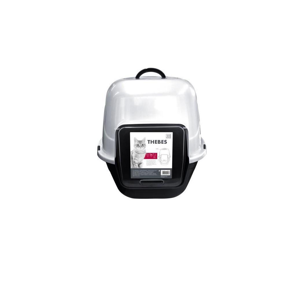 Mpets Maison De Toilette Thebes Pour Chat 50x42x47 Cm Noir Et Blanche Koupit Za Nizke Ceny V Internetovem Obchode Joom