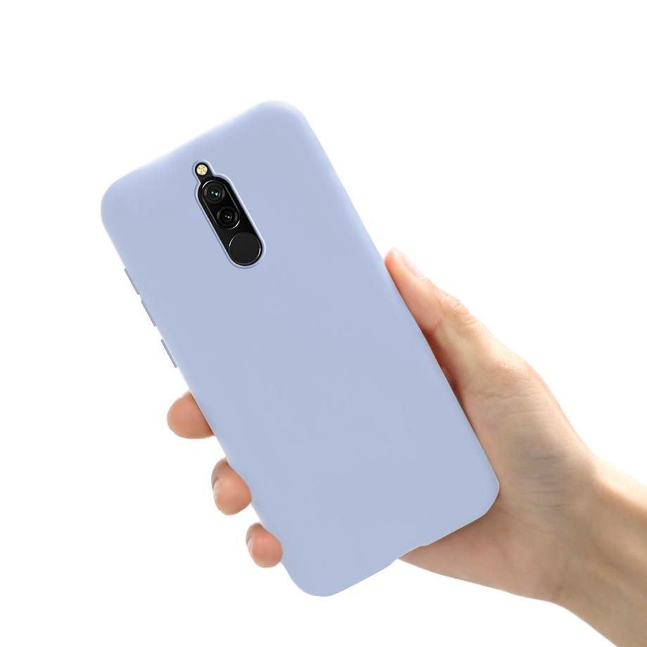 For Xiaomi Redmi 8 Case Soft TPU Candy Color Matte Cover Silicone Case For Xiaomi Redmi8 Redmi 8 Back Shell Cover Coque Bumper