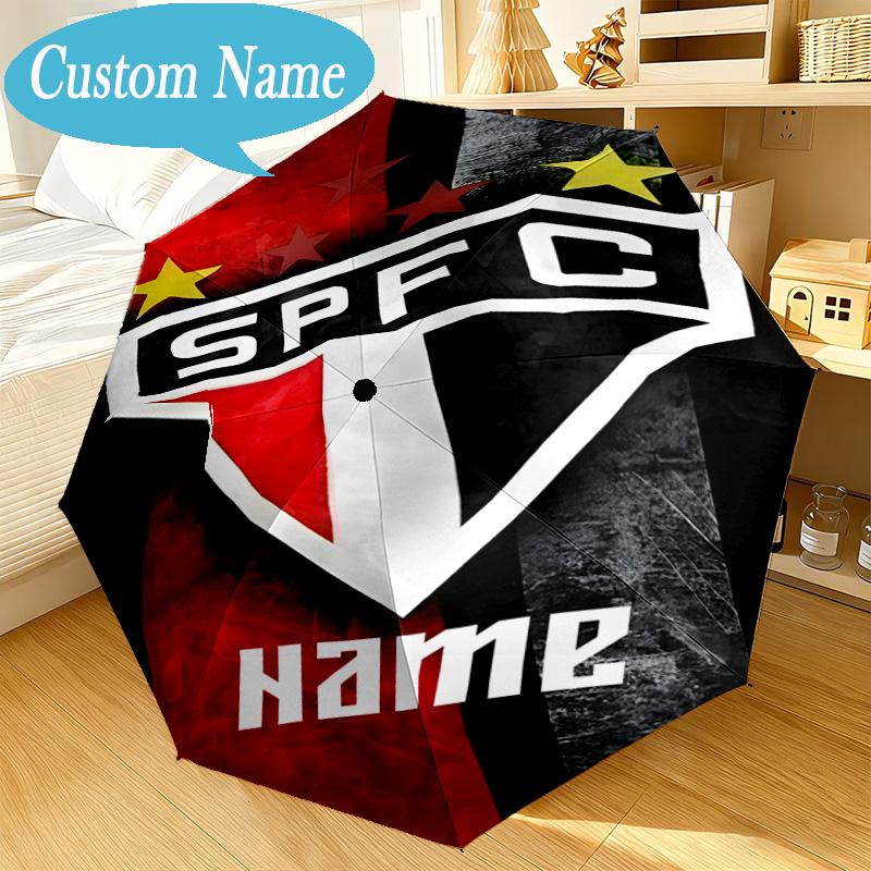 Custom Name Umbrella SPFC Thunder God Umbrella 8-Frame for Travel, Camping, Casual Lightweight Portable, Essential for Family Gifts