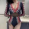Temptation Mesh Bodysuit: Passionate Race Car Girl Lingerie