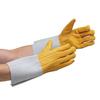 Midori Anzen Electric Welding Cowhide 1 Pair Gloves, Leather, 5-Finger, MT-107D-5P,