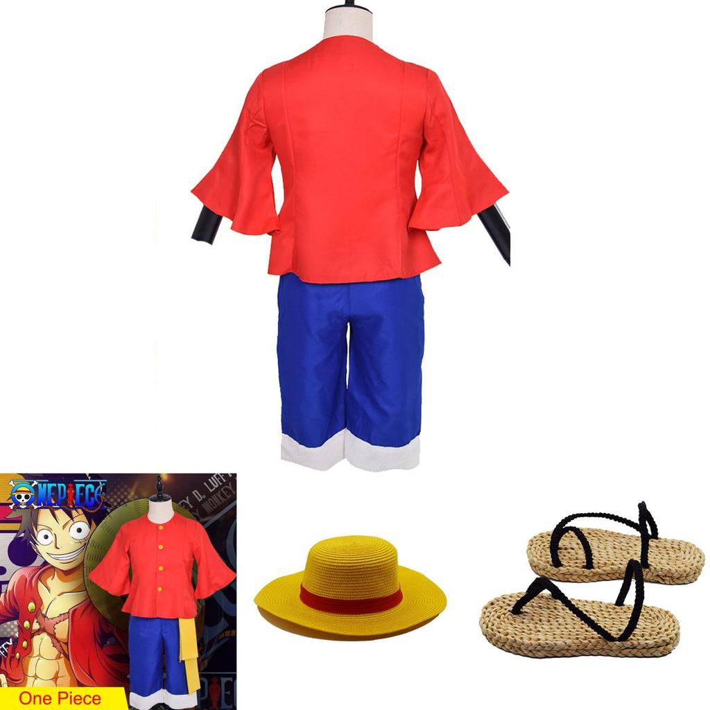 Stylish One Piece Monkey D Luffy Costume Featuring Exquisite Workmanship And Design