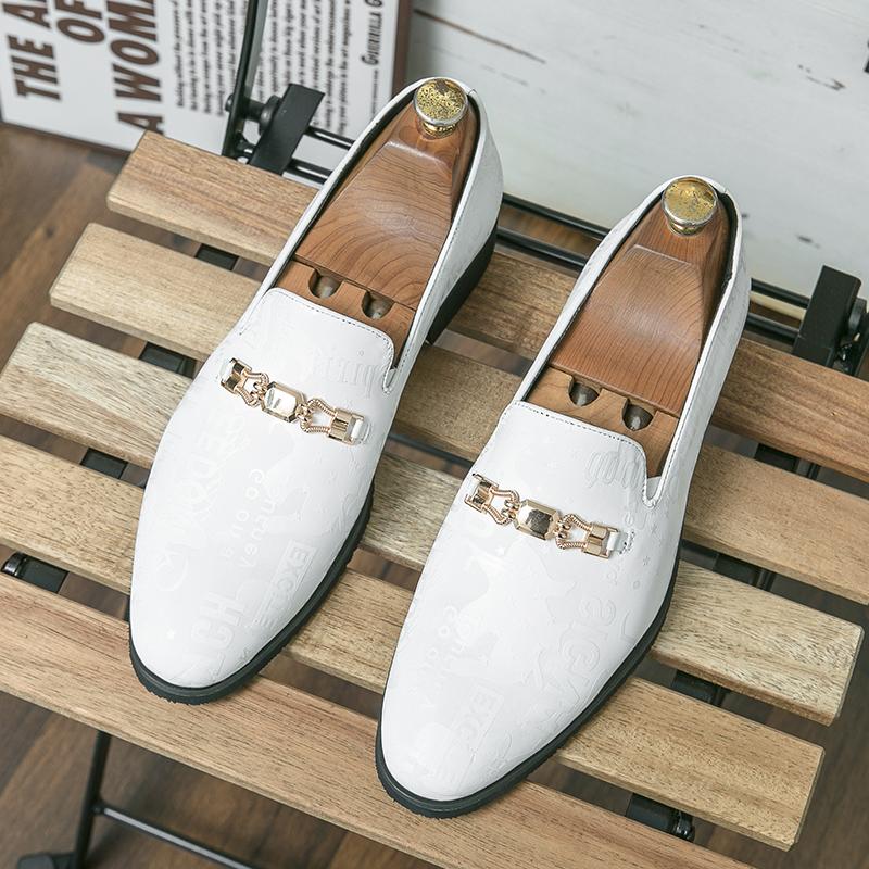 

Мужская лошадь Bit Loafer Белое платье Wingtip Обувь Slip on Comfort Wedding Driving Casual Stylish Stylish Leather Prom Blazers Dance Disco Shoes for Men
