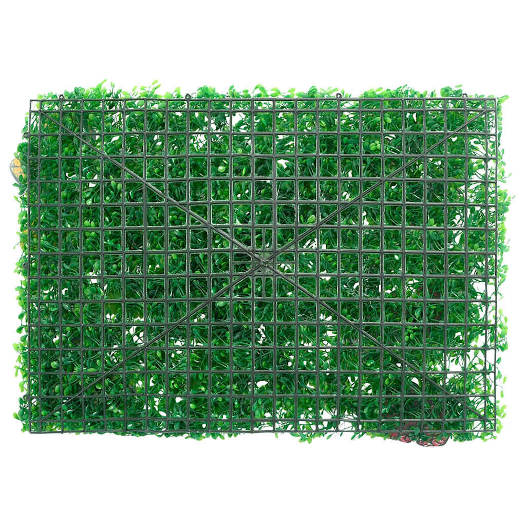 Artificial Plant Privacy Screen 6 Pcs Green 40 X 60 Cm