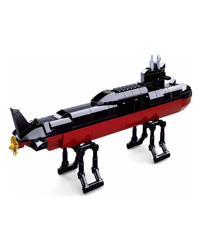 Puzzle Children's DIY Toys Small Particle Building Blocks M38-B0703 Chinese Navy Type 094 Strategic Nuclear Submarine