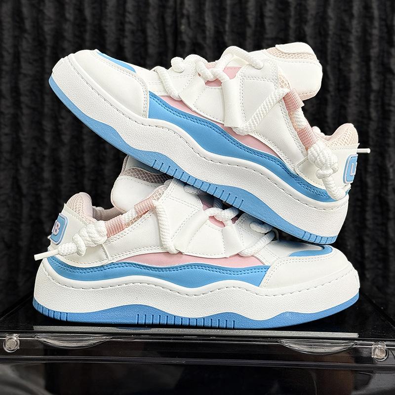2024 Autumn New Men's Shoes Korean Version Dad Shoes Men's Casual Shoes Sports Shoes Men's Large Size Shoes Student Shoes