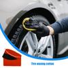 Tire Waxing Sponge - Car Tire Brush, Car Wheel Dressing Shine, Tire Foam Applicator