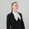 Perfect Match Novelty Front Ties For Womens Solid Color False Collar Casual Fake Collar Detachable Half Shirt Blouse Dickey Collar For Women