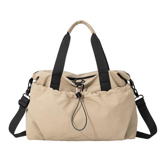 Wasserdichte Sporttasche Crossbody Duffel Bag mit Nassfach Yoga Umhängetasche Fitness-Tote mit Verstellbarem Schultergurt für Männer Frauen Weekender