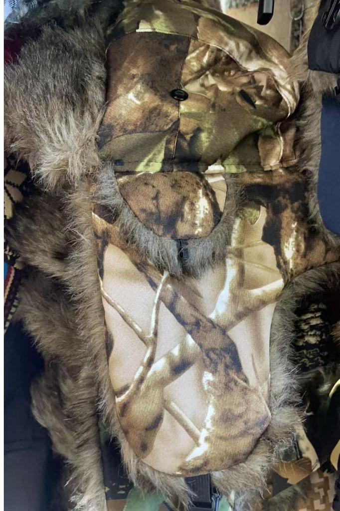 Unisex Camouflage Windproof Cycling & Skiing Hat with Ear Protection - Thickened for Autumn/Winter