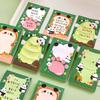 4 pièces/lot Mignon Panda Notes Adhésives pour Étudiants Kawaii Dessin Animé Panda Bloc-Notes Commentaires Papier Notes Adhésives Scolaire Livre Affiché