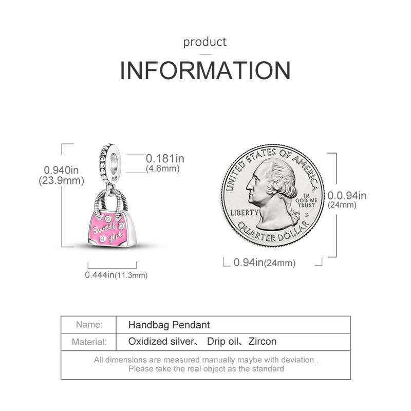 Copper Dance Shoes Butterfly Pink Series Charms Beads Pendant Fit Original Bracelets Diy Jewelry Gifts