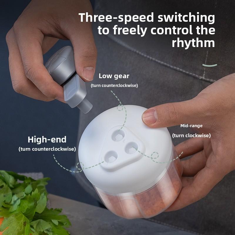 Manual Garlic Press With Multi Function Design For Home Cooking And Gift Use