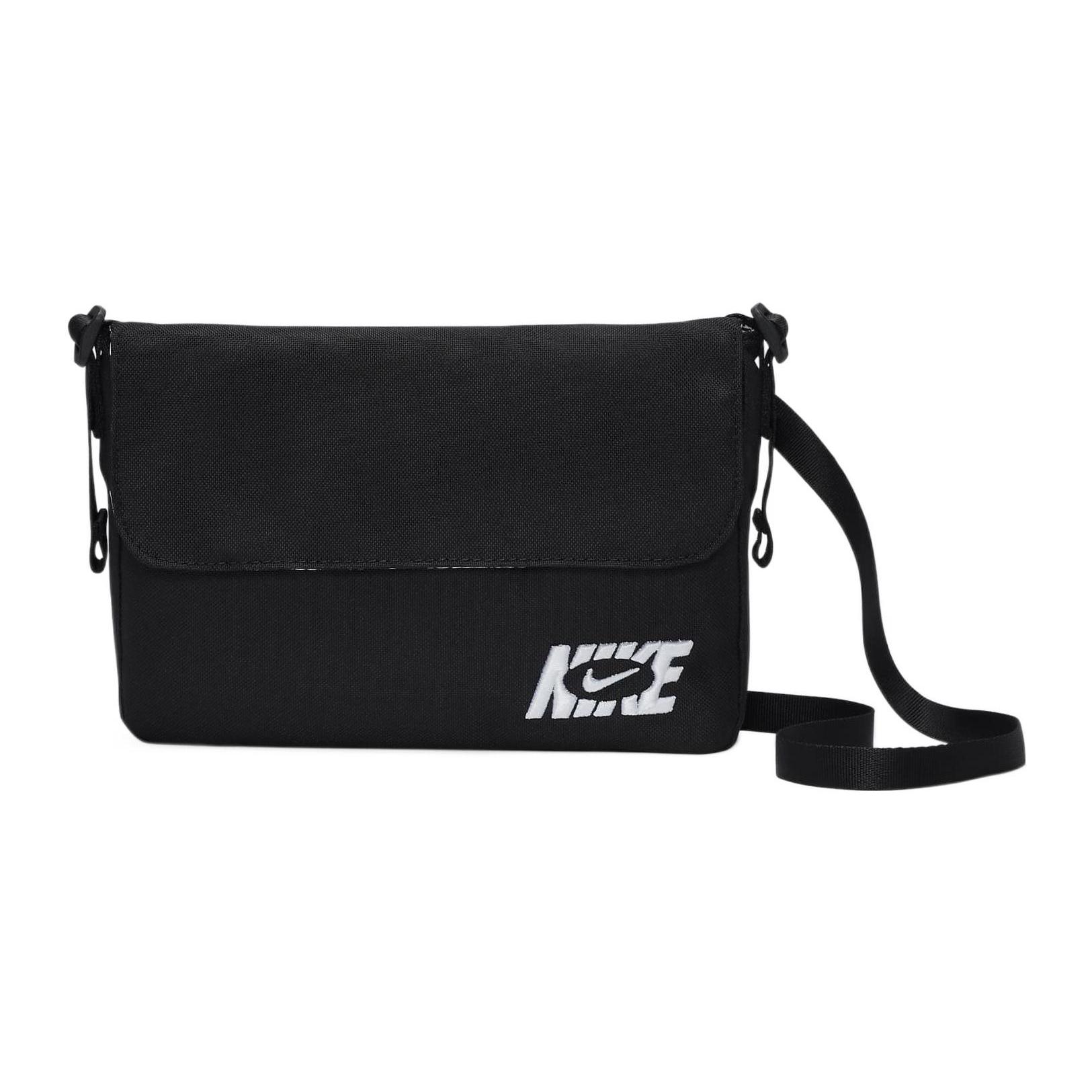 

Новая тканевая сумка кроссбоди Nike, на плечо, женская, черная, DQ5915-010 22.1*4.1*15.0CM