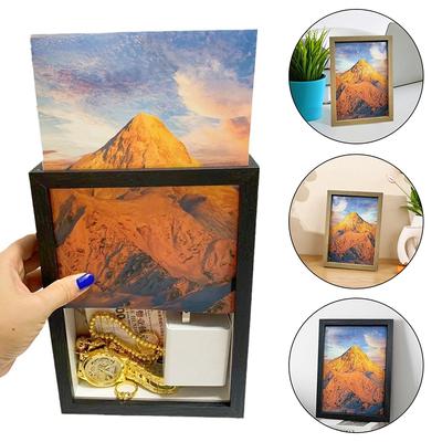 Hiding Safe Private Money Boxes Fake Sight Secret Picture Frame with Hidden Secret CompartmentHiding Storage Important Item