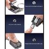 Nail Clippers Inside a Suitcase Miniature Keyring